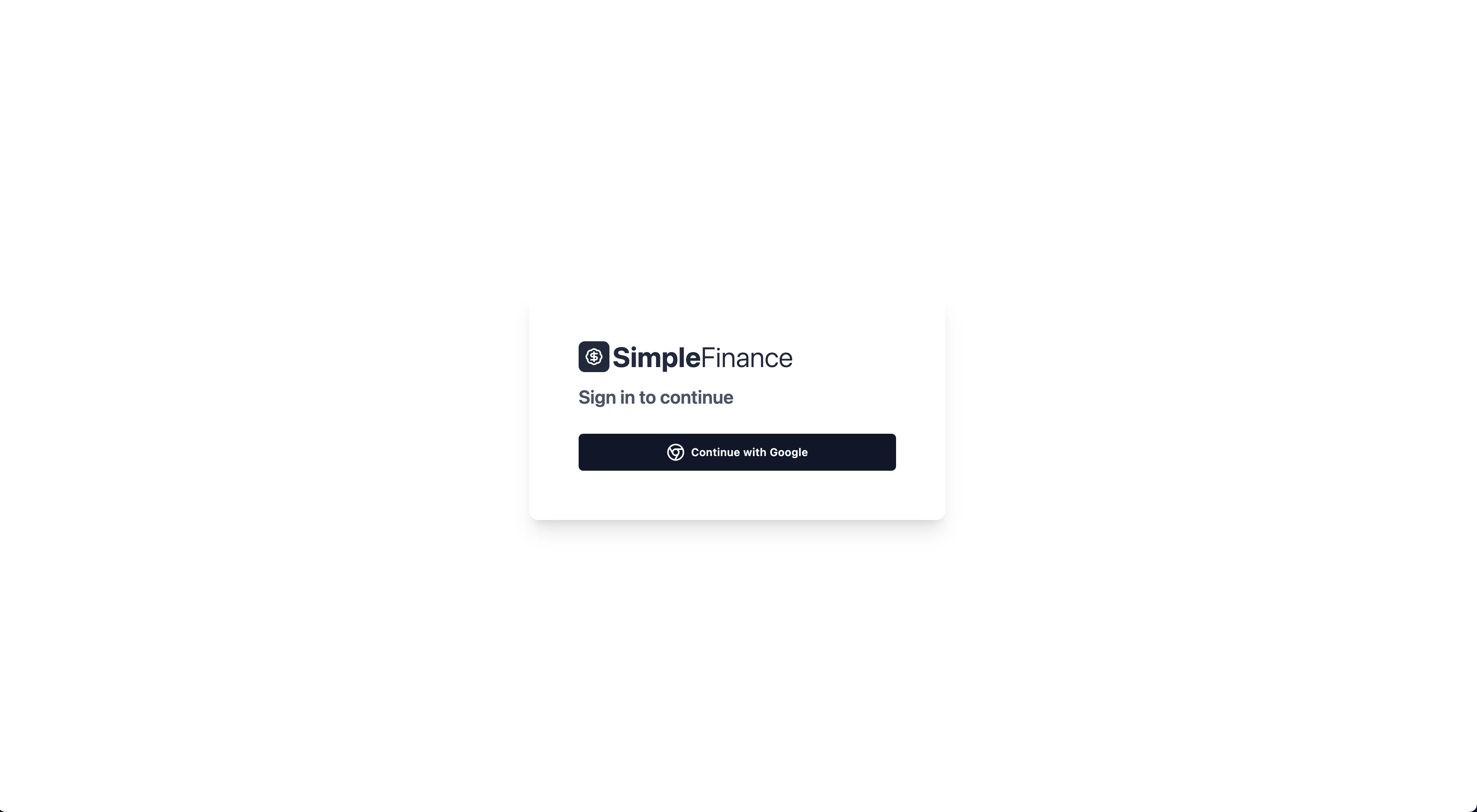 Simple Finance screenshot 2